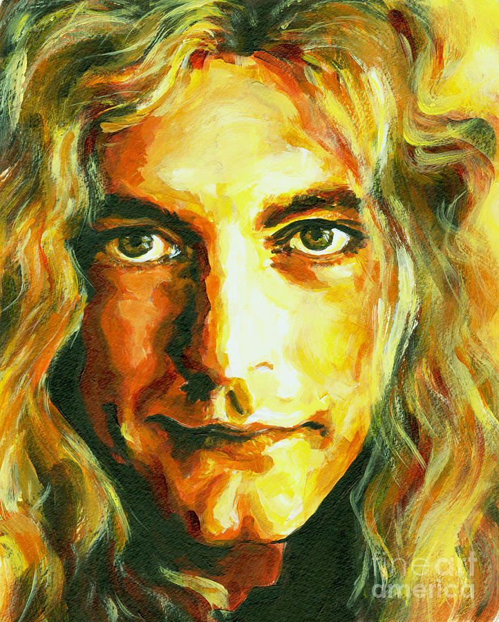 Robert Plant. The Enchanter Painting by Tanya Filichkin