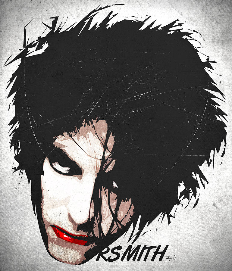 Robert Smith Digital Art by Filippo B