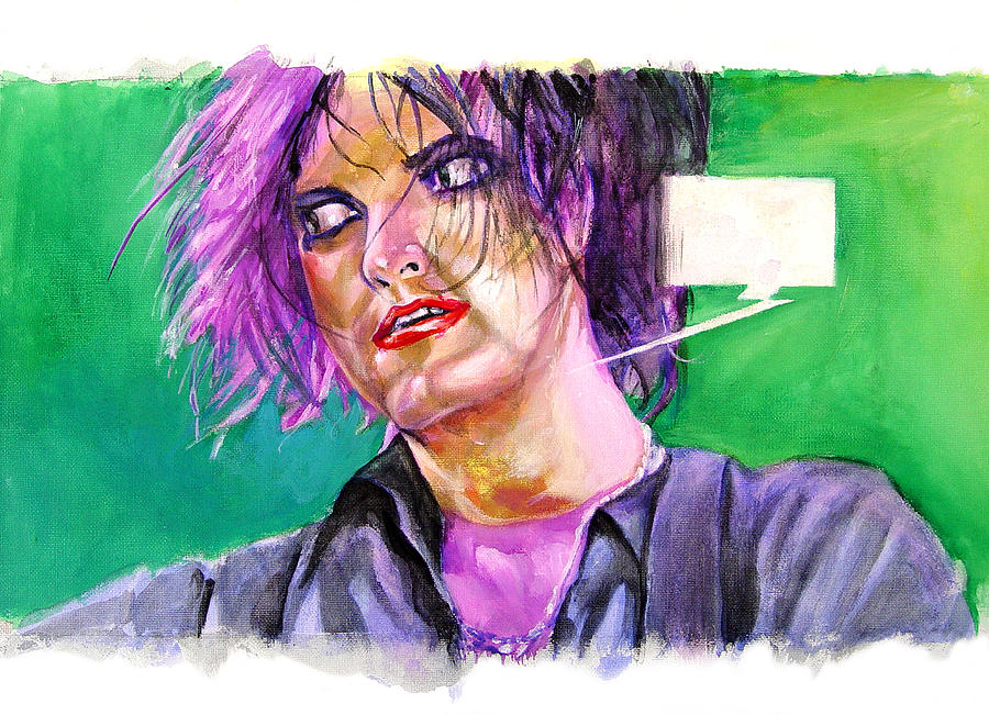 Robert Smith The Cure Painting By Miguel Osorio Fine Art America