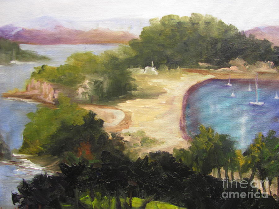 Robertson Island Painting by Barbara Haviland