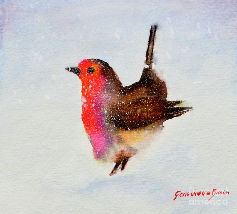 Robin Redbreast by Genevieve Brown Robin Redbreast by Genevieve Brown