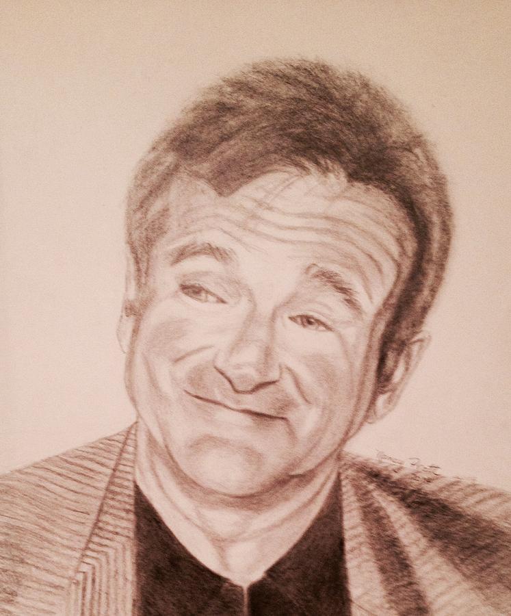 Robin Williams Painting - Robin Williams by Nancy Pratt