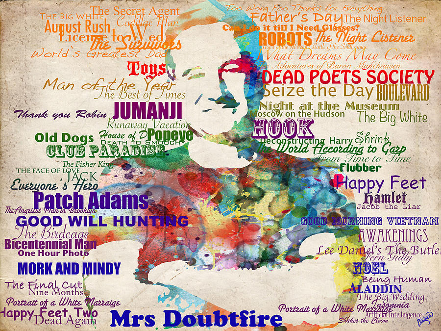 Robin Williams Tribute Digital Art by Patricia Lintner