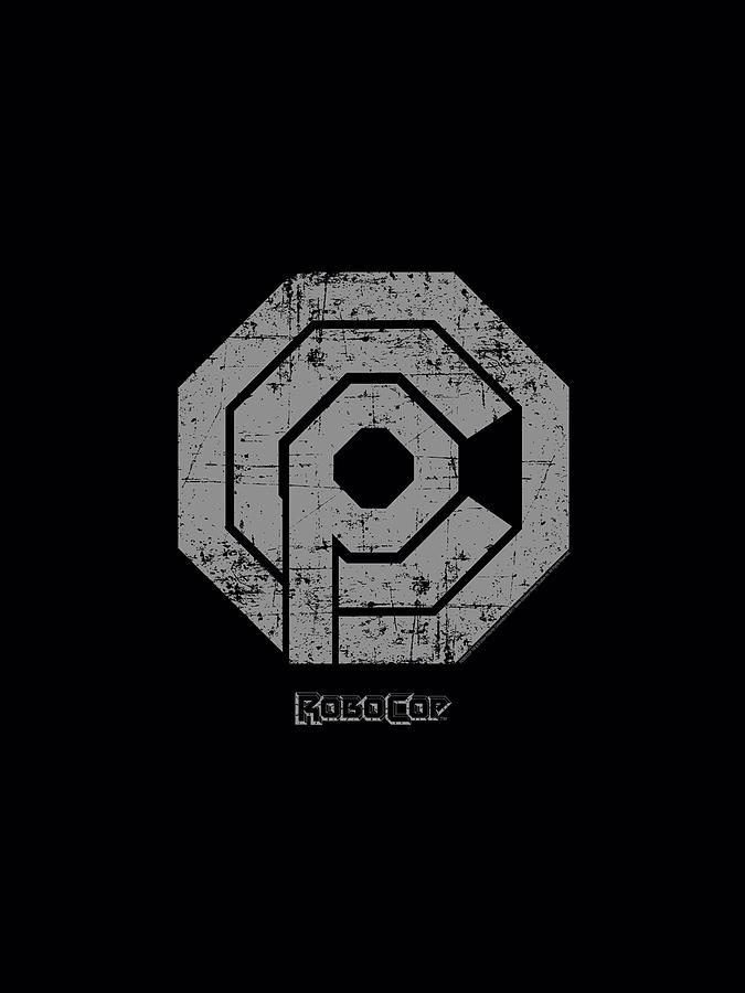 Robocop - Distressed Ocp Logo Digital Art by Brand A
