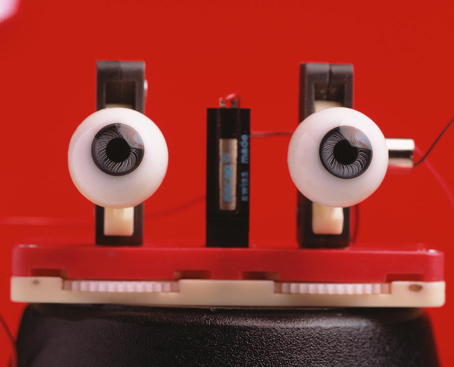 Robot Doll Eyes Photograph by Science Photo Library Robot Doll Eyes Photograph by Science Photo Library