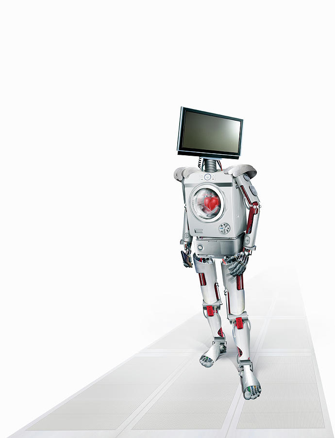 Robot Of Intelligent Domestic Appliances Photograph by Ikon Ikon Images