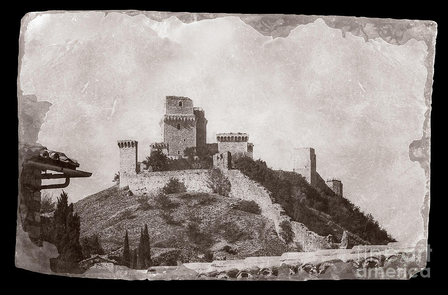 Castle Photograph - Rocca Maggiore Castle by Prints of Italy