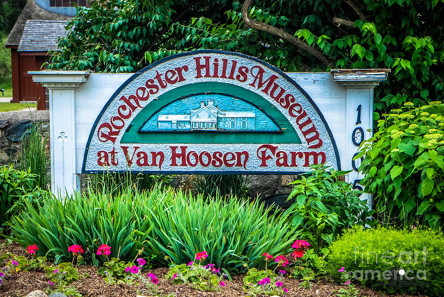 Rochester Hills Museum at Van Hoosen Farm Photograph by Grace Grogan