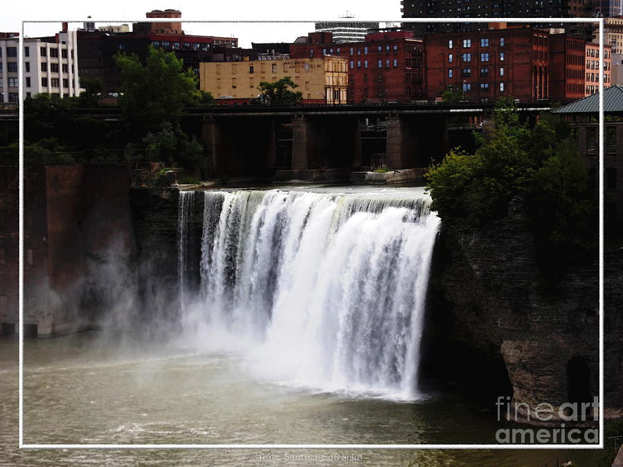 Rochester NY High Falls Photograph by Rose Santuci-Sofranko