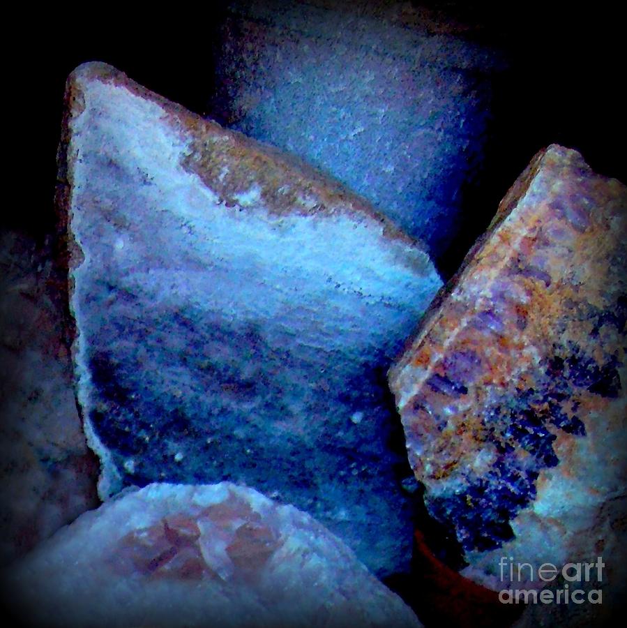 Rock and Gemstone Abstract Photograph by Renee Trenholm