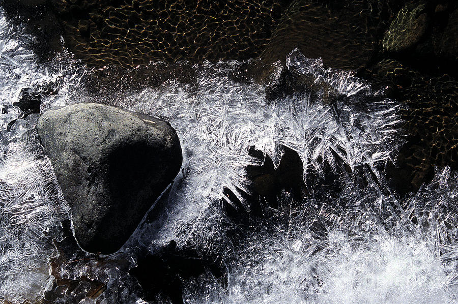 Rock And Ice Photograph By J L Woody Wooden Fine Art America