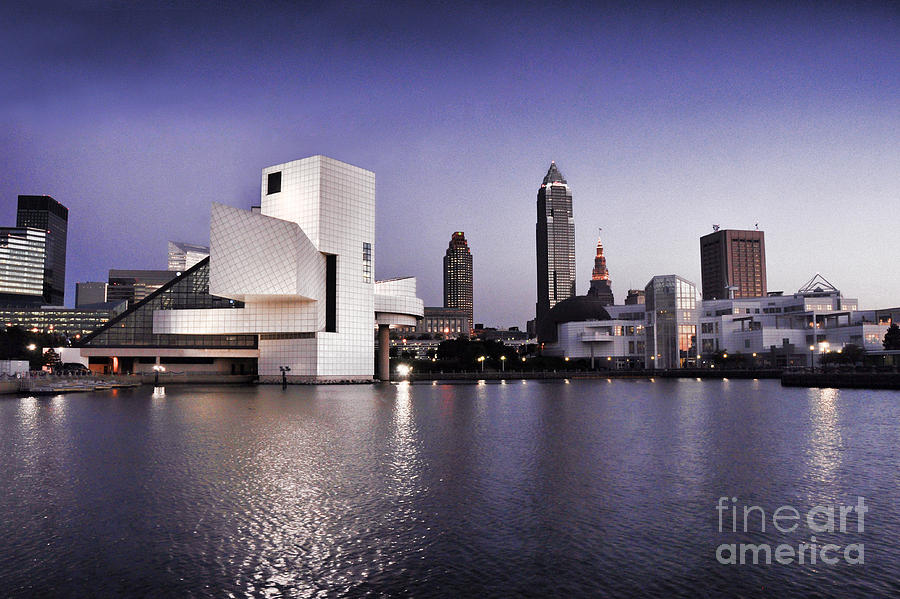 Rock and Roll Hall of Fame - Cleveland Ohio - 2 Photograph by Mark Madere