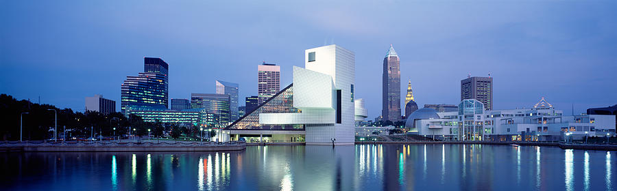 Rock And Roll Hall Of Fame, Cleveland Photograph by Panoramic Images