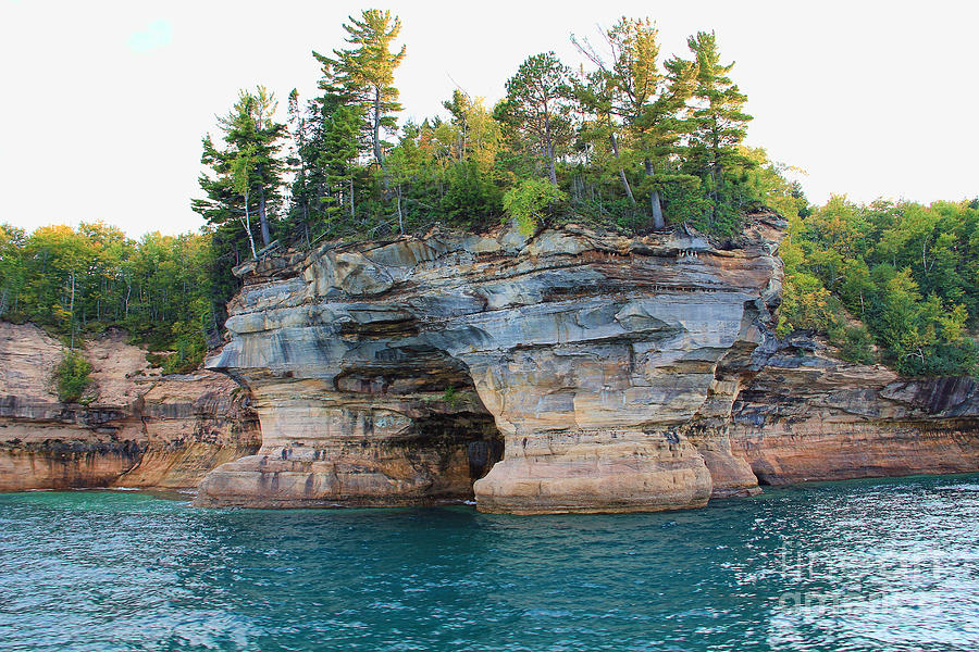 Rock Arches at Pictured Rocks Photograph by Jack Schultz - Fine Art America