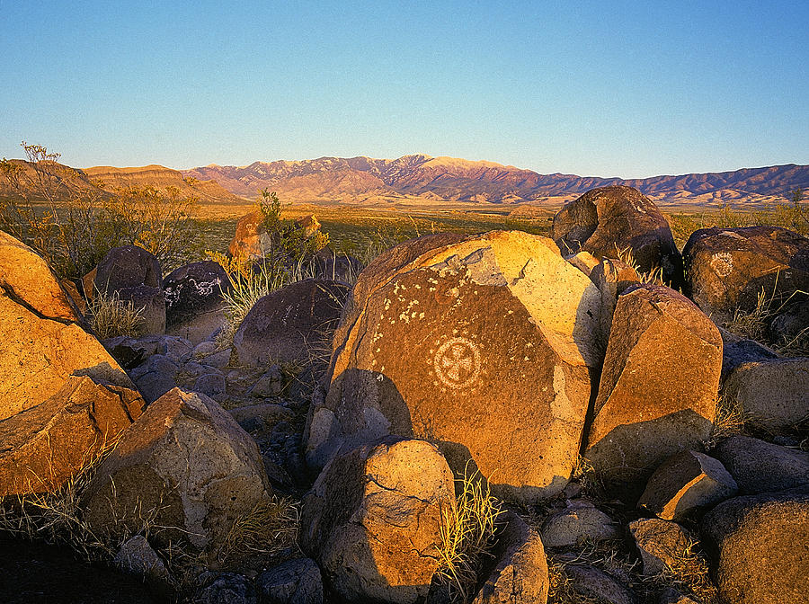 Rock Art New Mexico Photograph by Buddy Mays