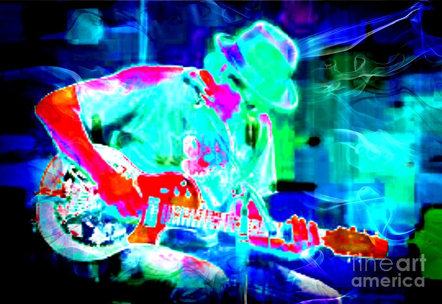 Rock Band Digital Art by Steven  Pipella