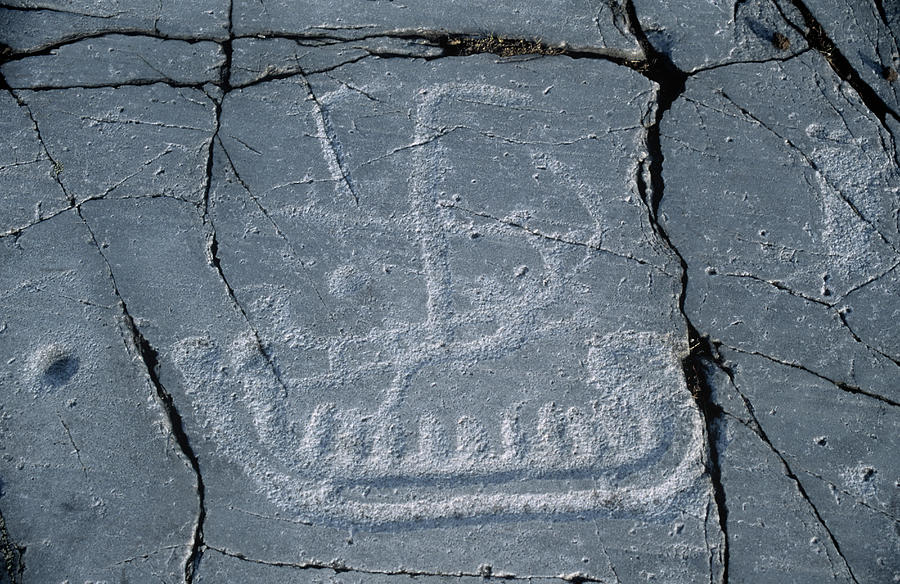 Rock Carving Photograph by Dan Sams/science Photo Library Fine Art