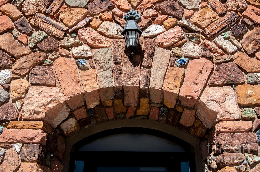 Rock Church Stone Archway - Cedar City - Utah Photograph