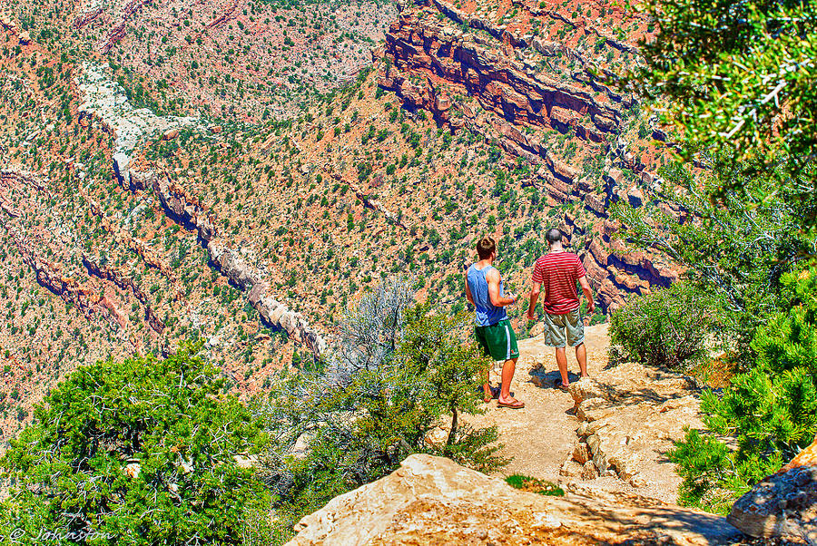 Rock Climbing and Hiking the Grand Canyon Photograph by Bob and Nadine ...