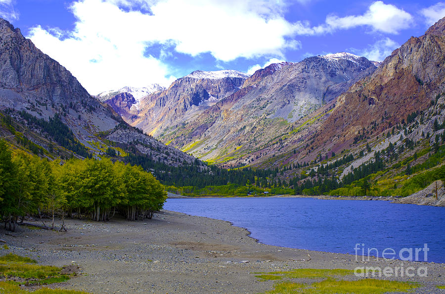 Rock Creek Lake Autumn Photograph by Fred Ziegler - Pixels