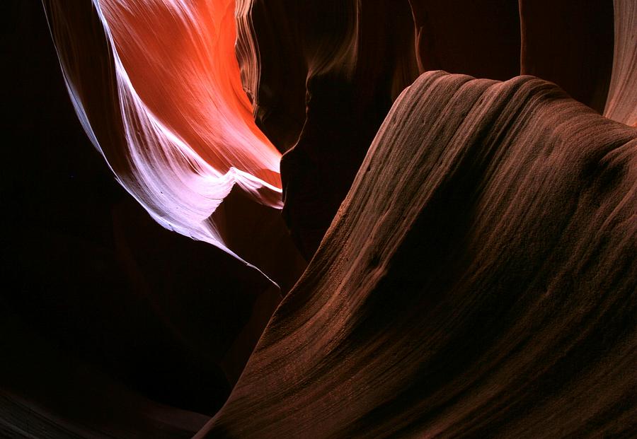 Rock formation at Antelope Canyon Photograph by Jetson Nguyen
