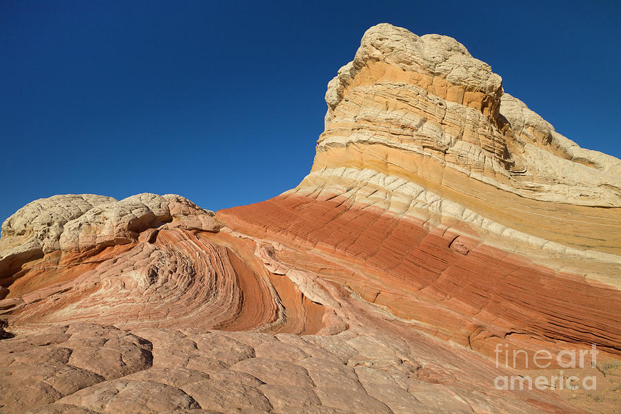 Rock Formation Vermillion Cliffs N M Photograph by Yva Momatiuk John Eastcott