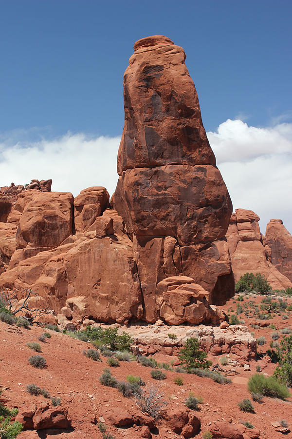 Rock Formations 7 Arches National Park Photograph by Mary Bedy
