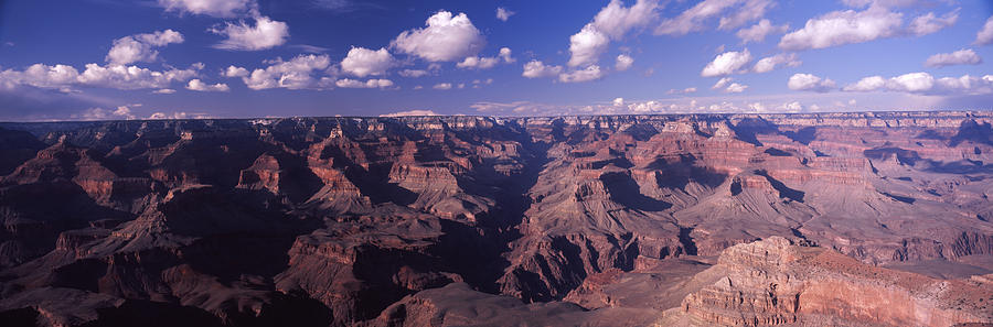 Grand Canyon National Park Photograph - Rock Formations At Grand Canyon, Grand by Panoramic Images