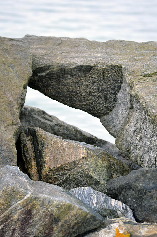 Rock Formations in Norway Photograph by Carol Eliassen
