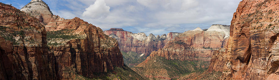 Zion National Park Photograph - Rock Formations, Zion National Park by Panoramic Images