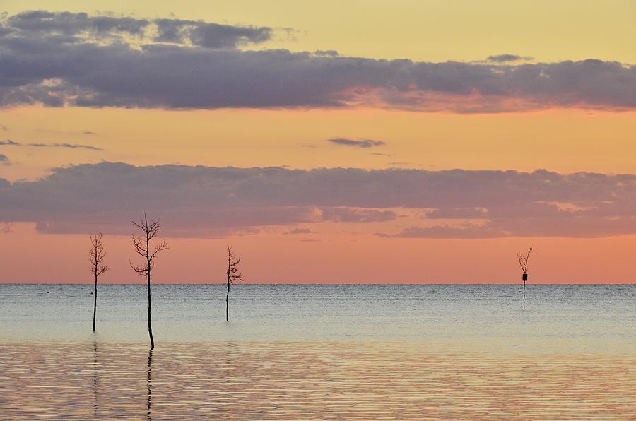 Rock Harbor Sunset 4 Photograph by Allen Beatty