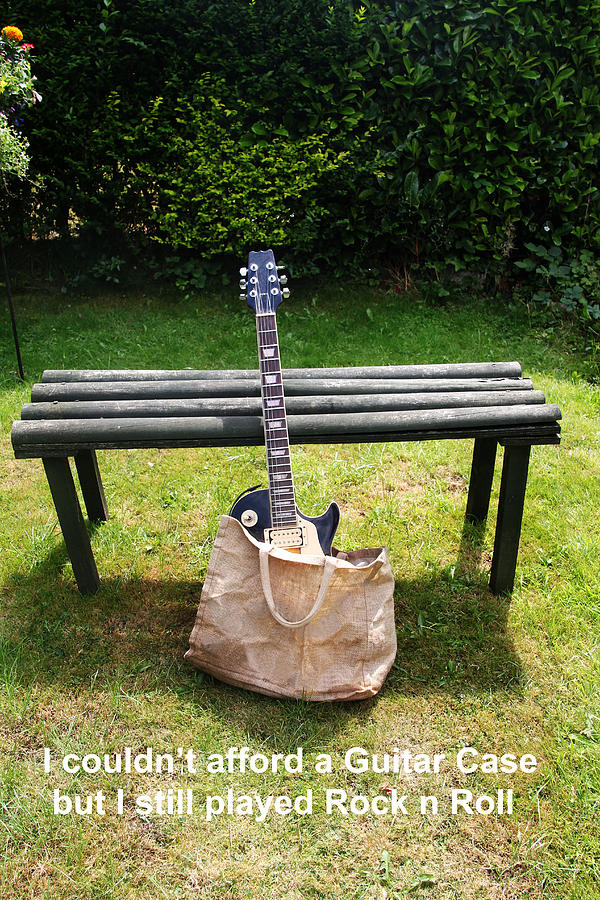 Rock n Roll Guitar in a bag Photograph by Tom Conway