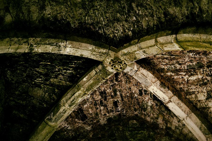 Nave Ceiling Detail - Rock of Cashel Photograph by Nadalyn Larsen