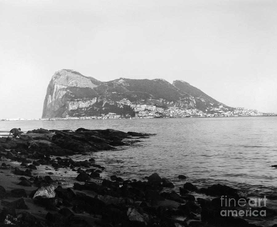 Rock of Gibraltar Photograph by Granger