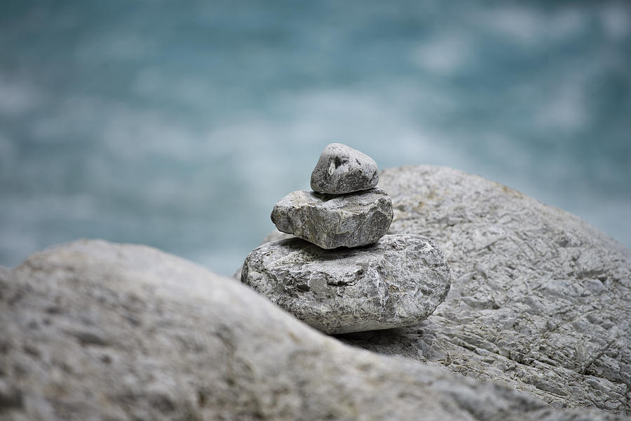 Rock on rock Photograph by Ivan Slosar