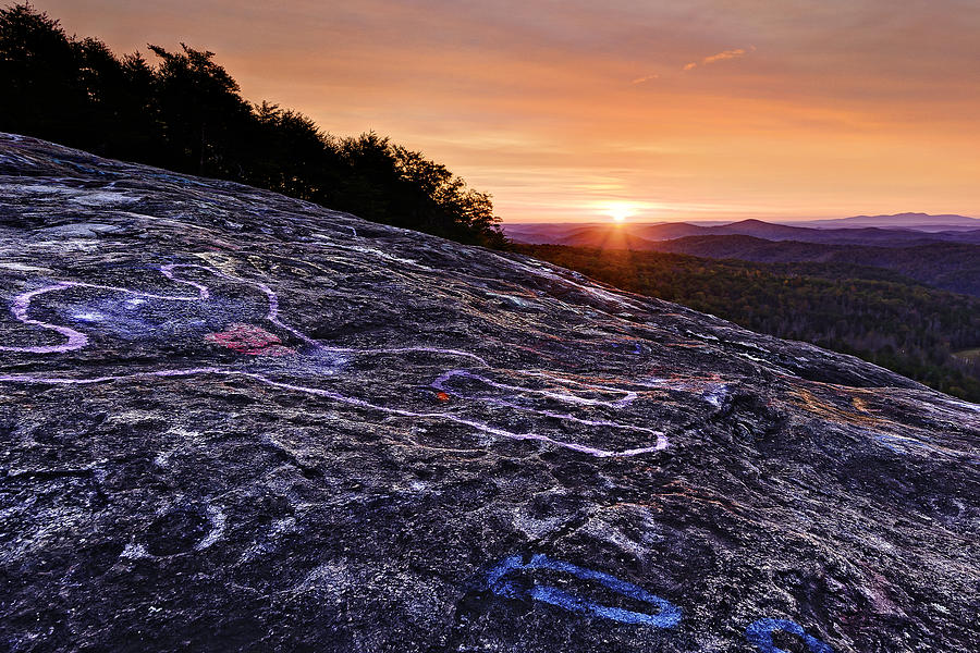 Rock Overlook Photograph by Vinnie F Fine Art America