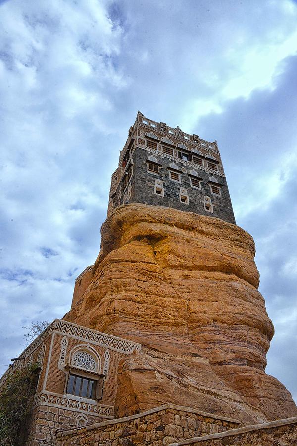 Rock Palace, Yemen Photograph by Rod /