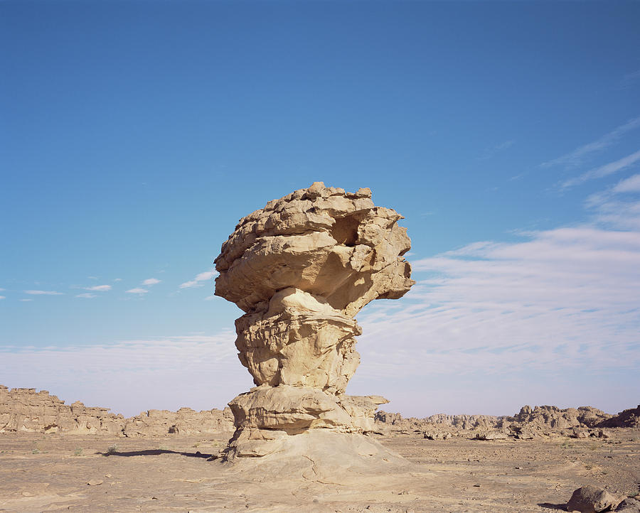 Rock Pedestal Photograph by David Parker/science Photo Library