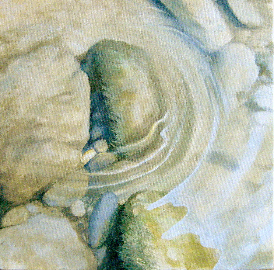 Rock pool Painting by Paul Amphlett - Fine Art America