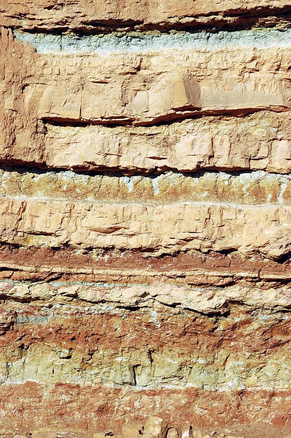 Rock Strata Photograph by Photostockisrael/science Photo Library Pixels