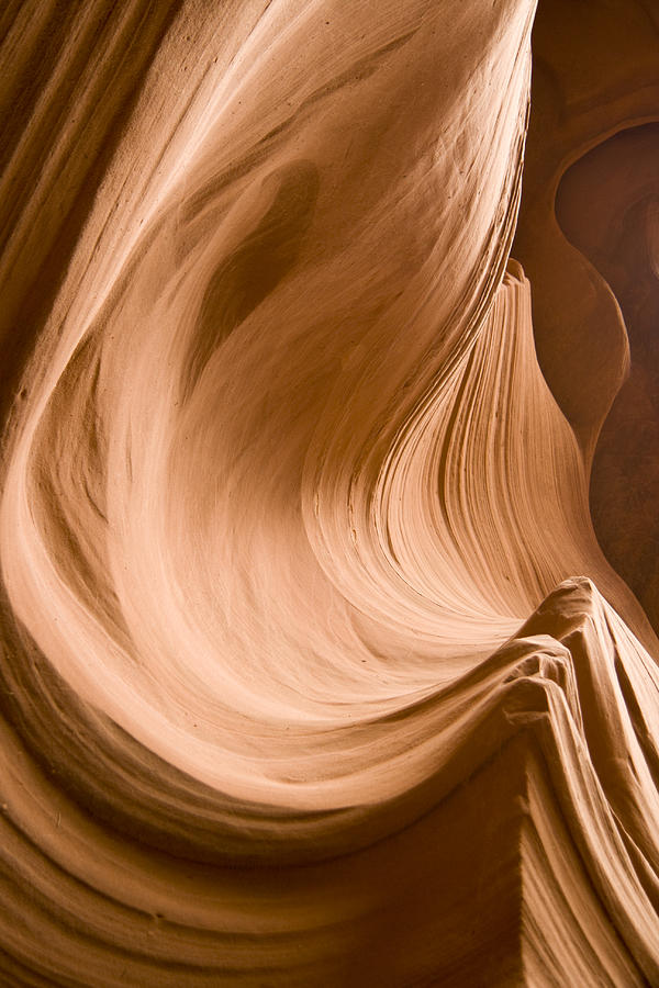 Antelope Canyon Photograph - Rock waves by Alexey Stiop