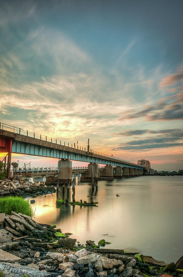 Rockaway Train Bridge by Towfiq Ahmed Photography