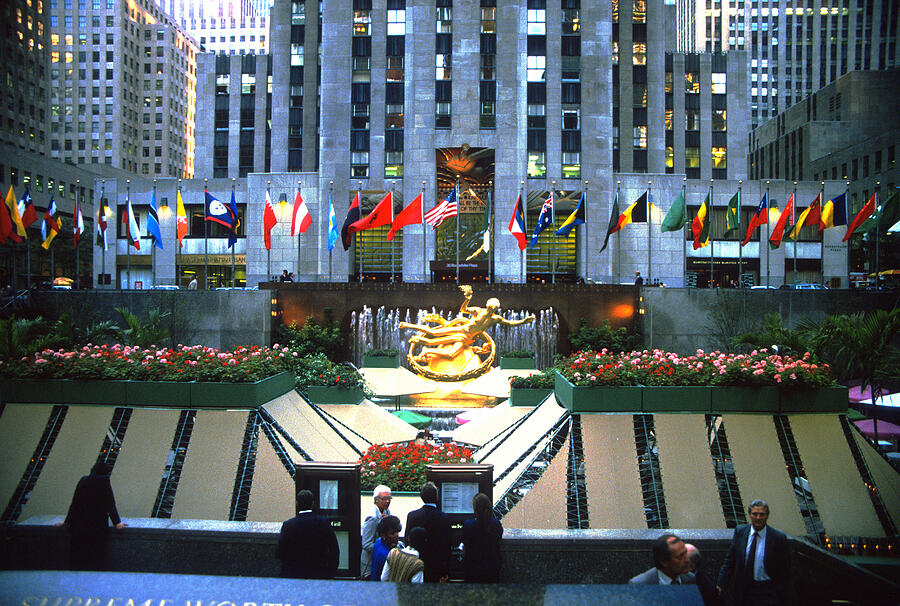 Rockefeller Center 1984 Photograph by Gordon James
