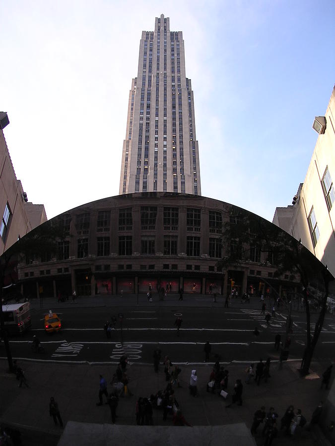 Rockefeller Center And Fifth Ave. Photograph By Steven Blivess - Fine ...