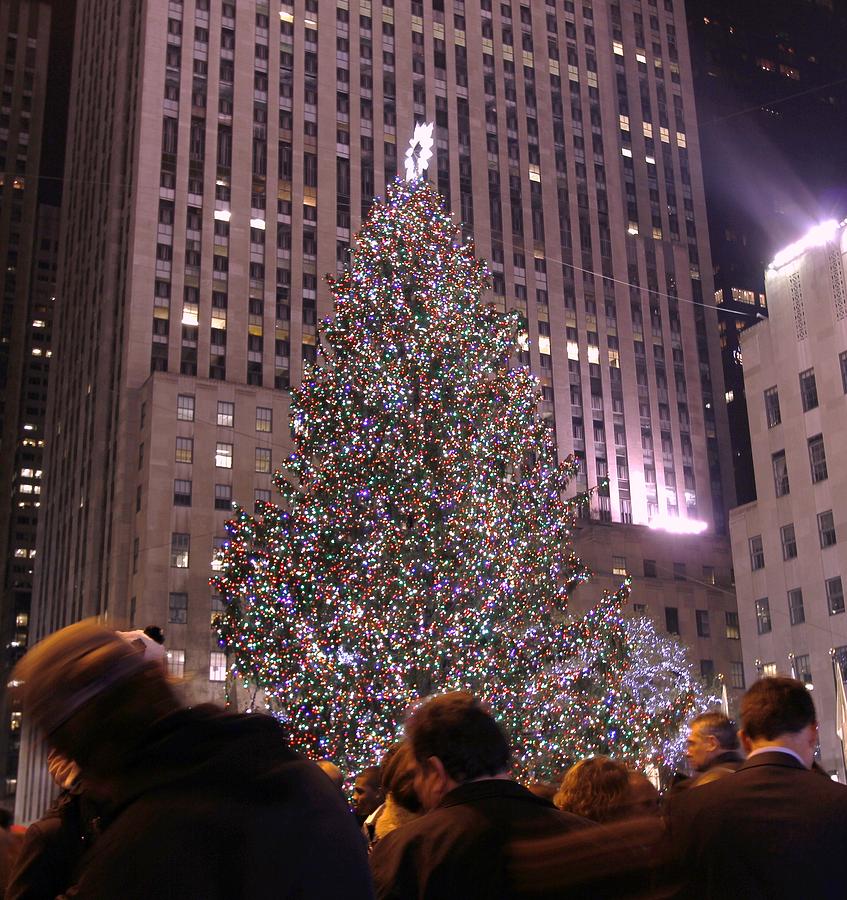 Rockefeller Center Christmas Tree Photograph by Allen Beatty