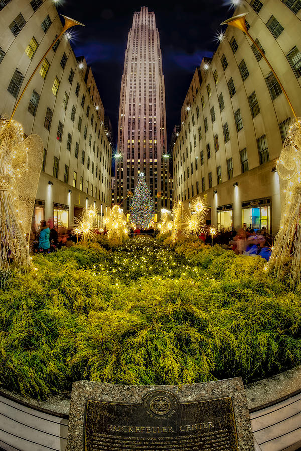 Rockefeller Center Christmas Tree NYC Photograph by Susan Candelario