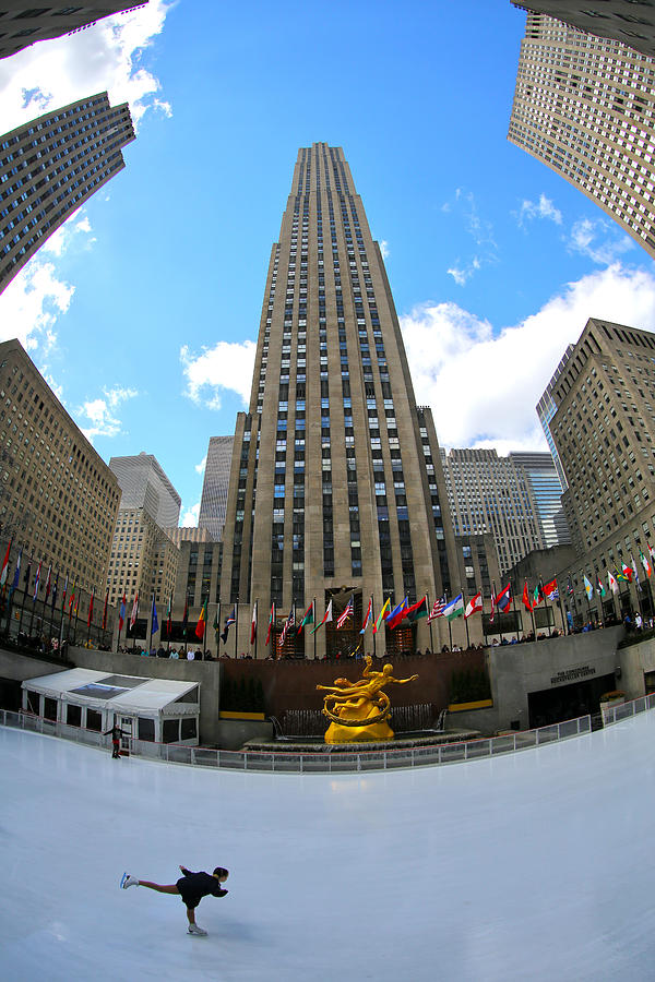 Rockefeller Center Photograph by Mitch Cat