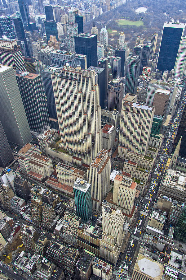 Rockefeller Center, Rockefeller Plaza Photograph by Ofir Ben Tov - Fine ...