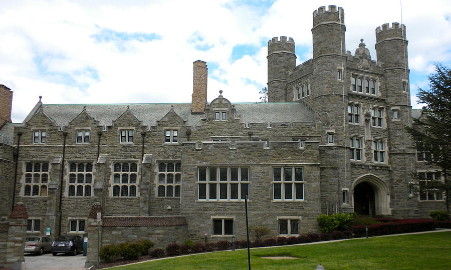 Architecture Photograph - Rockefeller Hall Bryn Mawr by Georgia Clare