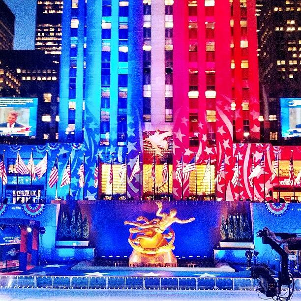 New York City Photograph - Rockefeller Plaza by Mike Heslin